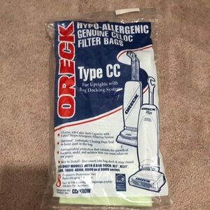 New Vintage Oreck Vacuum Filter Bags